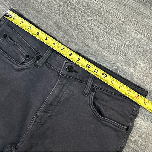 Banana Republic Mens 5-Pocket Slim Fit Pants Gray 34x29 Stretch Cotton Twill F23 - Picture 6 of 8